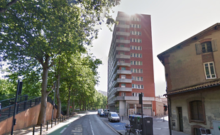 L'immeuble où a eu lieu le drame, à l'angle de la rue Jany et du Boulevard Matabiau.