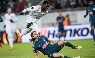 Eder lors de Lokomotiv-Atlético, en Ligue Europa, le 16 mars 2018.