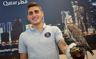 Marco Verratti, le 24 septembre 2014 au Qatar.