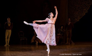La danseuse étoile Amandine Albisson
