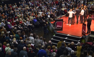La grande halle de la Cité des congrès lors de la Folle journée de Nantes 2016.