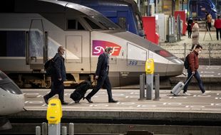 Un TGV en gare Montparnasse (image d'illustration).