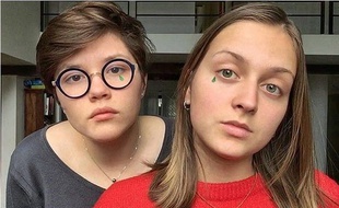 Deux lycéennes niçoises ont lancé le mouvement La larme verte.