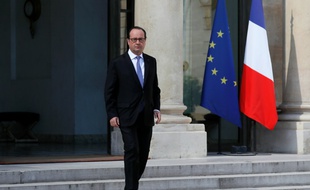 François Hollande le 15 juillet 2016 à l'Elyée à Paris