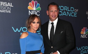 Jennifer Lopez et son petit ami, Alex Rodriguez.