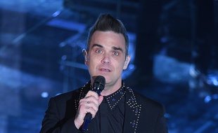 Le chanteur Robbie Williams