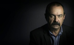 Le secrétaire général de la CGT Philippe Martinez, le 22 avril 2015