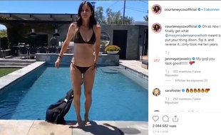 Courteney Cox a posté une petite surprise sur Instagram pour ses followers...