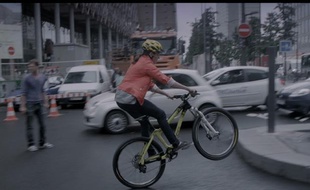 Capture d'écran de la campagne «Vélo en ville» de la Prévention routière