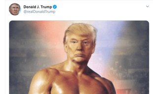 Capture d'écran du compte Twitter de Donald Trump.