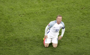 Wayne Rooney lors d'Angleterre-Russie le 11 juin 2016.