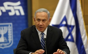 Le Premier ministre israélien Benjamin Netanyahu devant le parlement israélien le 30 mai 2016