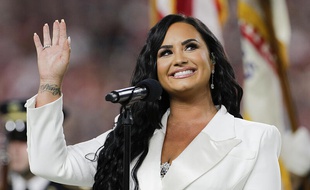 La chanteuse Demi Lovato