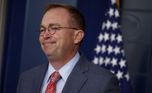 Le chef de cabinet de la Maison Blanche, Mick Mulvaney, le 17 octobre 2019.