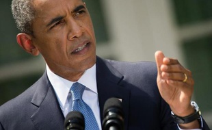 Barack Obama a déclaré samedi qu'il avait pris la décision de principe de frappes contre le régime syrien mais demandé au Congrès de donner son feu vert à une telle opération, éloignant la perspective d'une intervention américaine à court terme.