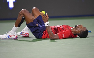 Monfils était proche de l'exploit à Dubaï face à Novak Djokovic.
