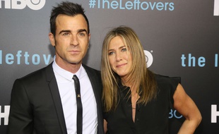 Justin Theroux et Jennifer Aniston à la première de «The Leftovers» à Austin en octobre 2015