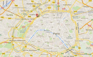 L'église Sainte-Odile dans le 17e arrondissement de Paris.
