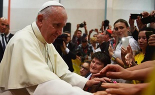 Le pape François à Sarajevo le 6 juin 2015