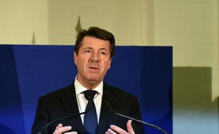 Le chef de file du parti Les Républicains en Paca, Christian Estrosi le 6 décembre 2015 à Marseille