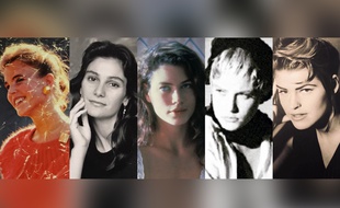 De g. à d.: Lisa Gattis, Marie Anderson, Carré Otis, Lisa Kaufmann et Ebba Karlsonn.