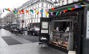 Lulu dans ma rue a démarré en avril 2015 d'un kiosque de la place Saint-Paul dans le Marais.