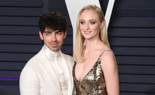 Les futurs époux, Joe Jonas et Sophie Turner