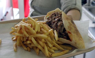 Photo d'illustration d'un kébab.