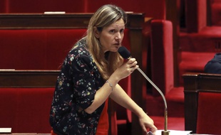 La députée Yael Braun-Pivet (LREM) à l'Assemblée.