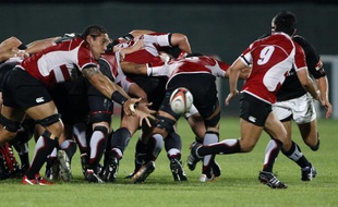 Un match de l'équipe de Japon de rugby, le 13 mai 2011.