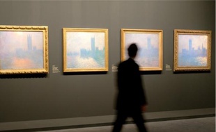 Près de 200 tableaux de Claude Monet ont été exposés jusqu'en janvier 2011 au Grand Palais.