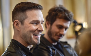 Darude et Sebastian Rejman, candidats de la Finlande à l'Eurovision 2019.
