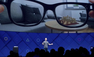 Mark Zuckerberg lors de la conférence F8, le 18 avril 2017.