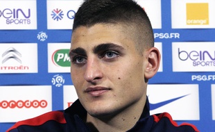 Le milieu de terrain du PSG Marco Verratti en mai 2014.