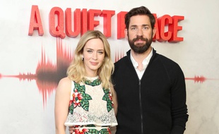 L'actrice Emily Blunt et son mari John Krasinski, acteur et réalisateur