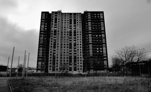 Le Norfolk Court à Glasgow en Ecosse.