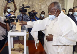Le président de Djibouti Ismaël Omar Guelleh a été réélu le 9 avril 2021.