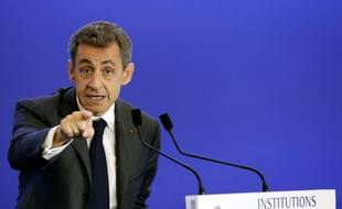 L'ex-président français Nicolas Sarkozy à Paris, le 29 juin 2016