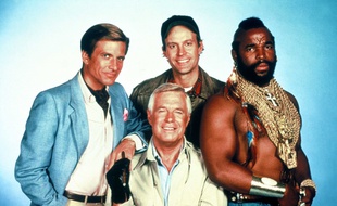 Les quatre larrons de L'agence tous risques en 1984