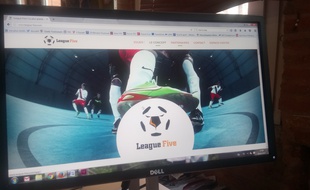 Le site League Five permet de faciliter l'organisation de matchs de foot à cinq dans l'agglomération toulousaine.