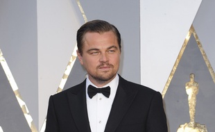L'acteur Leonardo DiCaprio aux Oscars