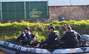 La police est intervenue sur la Vilaine pour tenter de retrouver le corps d'un homme de 45 ans.
