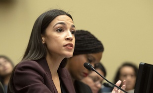 Alexandria Ocasio-Cortez, élue au Congrès américain, le 27 février 2019.