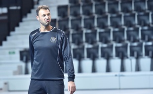 Jérôme Fernandez «not impressed», lors d'un entraînement à l'Arena.