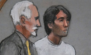 Khairullozhon Matanov, le 4e ami des frères Tsarnaev condamné à de la prison. Ici, le 24 mars 2015.
