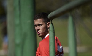 L'attaquant belge Eden Hazard, le 13 juin 2014, à Mogi Das C.ruzes