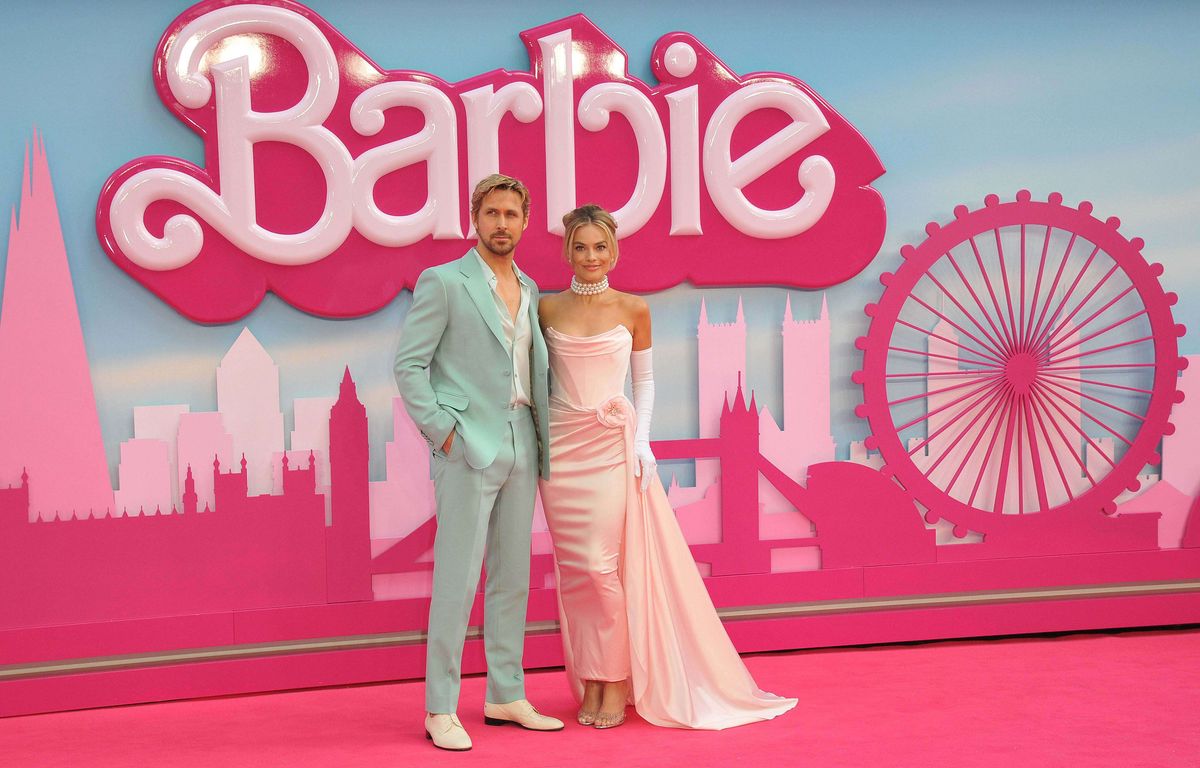 Margot Robbie And Ryan Gosling Stun At Barbie Movie Premieres In My Xxx Hot Girl 8431