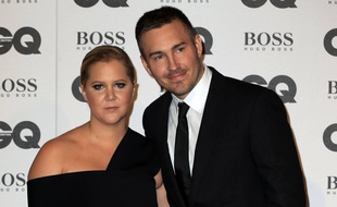 L'actrice Amy Schumer et Ben Hanisch aux GQ Men of the Year Awards 2016
