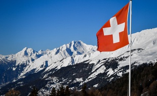 Un drapeau Suisse à Crans-Montana (image d'illustration).