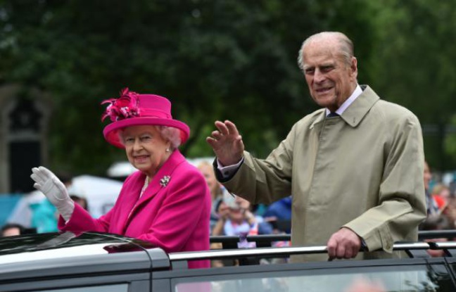 La reine Elizabeth II et le prince Philip, le 12 juin 2016 à Londres